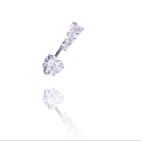 Belly Ring Heart - Picture 2 of 5